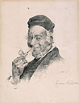 CESARE VIANELLO, A Pipe Smoker, pen
